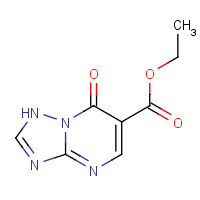 89977-78-6 ethyl 7-oxo-1H-[1,2,4]triazolo[1,5-a]pyrimidine-6-carboxylate chemical structure