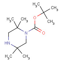 1443741-43-2 tert-butyl 2,2,5,5-tetramethylpiperazine-1-carboxylate chemical structure
