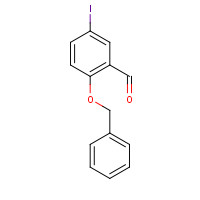 134038-89-4 5-iodo-2-phenylmethoxybenzaldehyde chemical structure