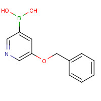 1190423-61-0 (5-phenylmethoxypyridin-3-yl)boronic acid chemical structure