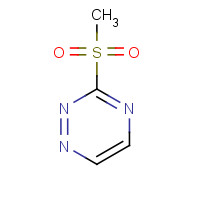 105783-77-5 3-methylsulfonyl-1,2,4-triazine chemical structure
