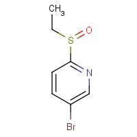 1446010-50-9 5-bromo-2-ethylsulfinylpyridine chemical structure