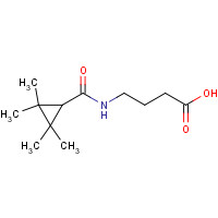 171722-77-3 4-[(2,2,3,3-tetramethylcyclopropanecarbonyl)amino]butanoic acid chemical structure