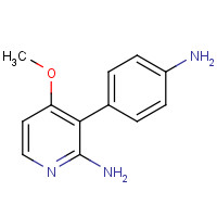 1449301-68-1 3-(4-aminophenyl)-4-methoxypyridin-2-amine chemical structure