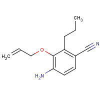 203201-48-3 4-amino-3-prop-2-enoxy-2-propylbenzonitrile chemical structure