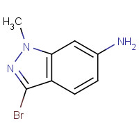 1203181-56-9 3-bromo-1-methylindazol-6-amine chemical structure