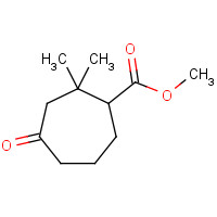 1312536-47-2 methyl 2,2-dimethyl-4-oxocycloheptane-1-carboxylate chemical structure
