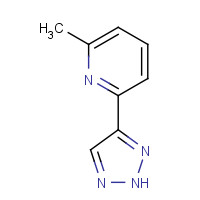 369363-75-7 2-methyl-6-(2H-triazol-4-yl)pyridine chemical structure