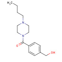 1000405-18-4 (4-butylpiperazin-1-yl)-[4-(hydroxymethyl)phenyl]methanone chemical structure