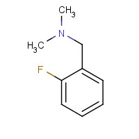 2341-21-1 1-(2-fluorophenyl)-N,N-dimethylmethanamine chemical structure