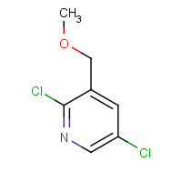 1386986-05-5 2,5-dichloro-3-(methoxymethyl)pyridine chemical structure