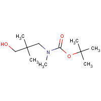 342435-10-3 tert-butyl N-(3-hydroxy-2,2-dimethylpropyl)-N-methylcarbamate chemical structure