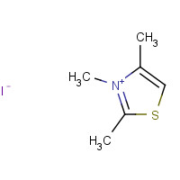 5787-82-6 2,3,4-trimethyl-1,3-thiazol-3-ium;iodide chemical structure