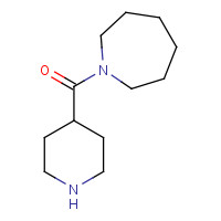 86542-89-4 azepan-1-yl(piperidin-4-yl)methanone chemical structure