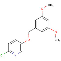 1453212-28-6 2-chloro-5-[(3,5-dimethoxyphenyl)methoxy]pyridine chemical structure