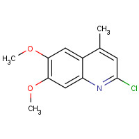 697793-63-8 2-chloro-6,7-dimethoxy-4-methylquinoline chemical structure