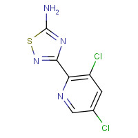 1179361-41-1 3-(3,5-dichloropyridin-2-yl)-1,2,4-thiadiazol-5-amine chemical structure