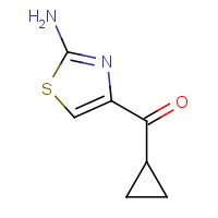 1228600-43-8 (2-amino-1,3-thiazol-4-yl)-cyclopropylmethanone chemical structure