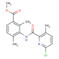 1529761-13-4 methyl 3-[(6-chloro-3-methylpyridine-2-carbonyl)amino]-2,4-dimethylbenzoate chemical structure