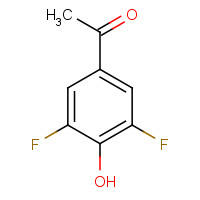 133186-55-7 1-(3,5-difluoro-4-hydroxyphenyl)ethanone chemical structure