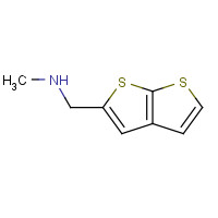 335030-49-4 N-methyl-1-thieno[2,3-b]thiophen-5-ylmethanamine chemical structure
