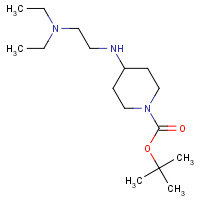 919834-56-3 tert-butyl 4-[2-(diethylamino)ethylamino]piperidine-1-carboxylate chemical structure