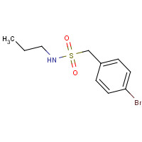 223555-85-9 1-(4-bromophenyl)-N-propylmethanesulfonamide chemical structure