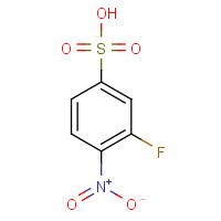 86156-94-7 3-fluoro-4-nitrobenzenesulfonic acid chemical structure