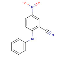 16588-03-7 2-anilino-5-nitrobenzonitrile chemical structure