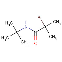 66875-78-3 2-bromo-N-tert-butyl-2-methylpropanamide chemical structure