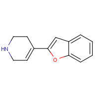 158984-67-9 4-(1-benzofuran-2-yl)-1,2,3,6-tetrahydropyridine chemical structure