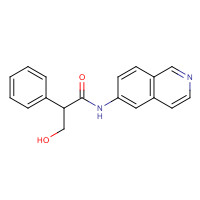 1253955-65-5 3-hydroxy-N-isoquinolin-6-yl-2-phenylpropanamide chemical structure