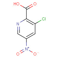 141238-23-5 3-chloro-5-nitropyridine-2-carboxylic acid chemical structure