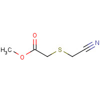 52069-53-1 methyl 2-(cyanomethylsulfanyl)acetate chemical structure