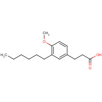 723760-82-5 3-(3-hexyl-4-methoxyphenyl)propanoic acid chemical structure