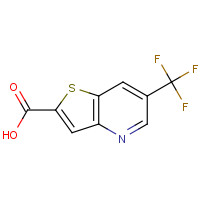 253315-25-2 6-(trifluoromethyl)thieno[3,2-b]pyridine-2-carboxylic acid chemical structure
