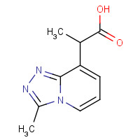 1190392-71-2 2-(3-methyl-[1,2,4]triazolo[4,3-a]pyridin-8-yl)propanoic acid chemical structure