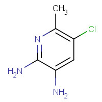 168123-97-5 5-chloro-6-methylpyridine-2,3-diamine chemical structure