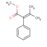 33131-36-1 methyl 3-methyl-2-phenylbut-2-enoate chemical structure