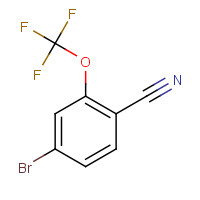 1187983-97-6 4-bromo-2-(trifluoromethoxy)benzonitrile chemical structure