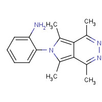 328035-07-0 2-(1,4,5,7-tetramethylpyrrolo[3,4-d]pyridazin-6-yl)aniline chemical structure