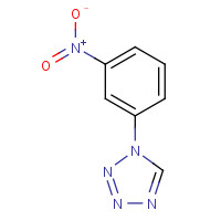 14213-10-6 1-(3-nitrophenyl)tetrazole chemical structure