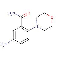 50891-32-2 5-amino-2-morpholin-4-ylbenzamide chemical structure