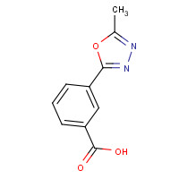 915707-68-5 3-(5-methyl-1,3,4-oxadiazol-2-yl)benzoic acid chemical structure