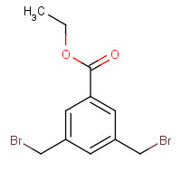 146085-71-4 ethyl 3,5-bis(bromomethyl)benzoate chemical structure