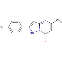 312278-48-1 2-(4-bromophenyl)-5-methyl-1H-pyrazolo[1,5-a]pyrimidin-7-one chemical structure