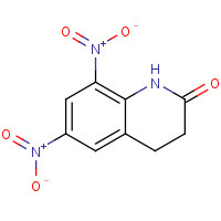 296759-27-8 6,8-dinitro-3,4-dihydro-1H-quinolin-2-one chemical structure