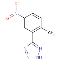 1203801-06-2 5-(2-methyl-5-nitrophenyl)-2H-tetrazole chemical structure