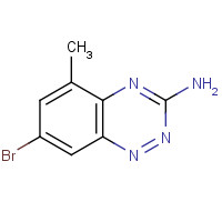867330-26-5 7-bromo-5-methyl-1,2,4-benzotriazin-3-amine chemical structure