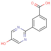1092568-86-9 3-(5-hydroxypyrimidin-2-yl)benzoic acid chemical structure